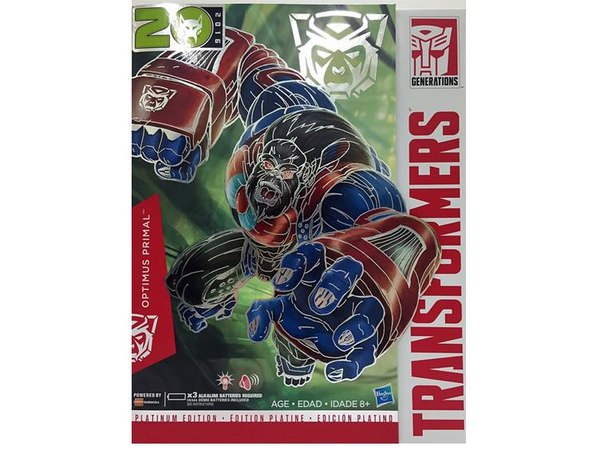 Transformers Generations Platinum Edition 2016 Year Of The Monkey Optimus Primal  (1 of 3)